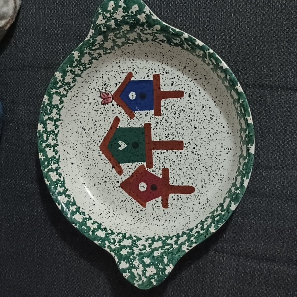 Gibson birdhouse serving Dishes